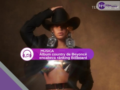 Álbum country de Beyoncé encabeza ránking Billboard