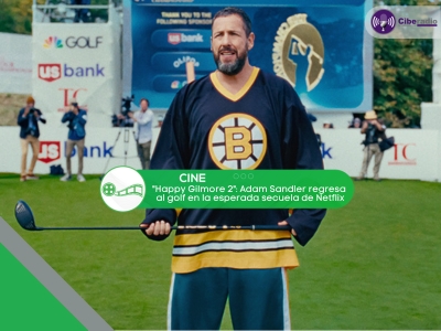 "Happy Gilmore 2": Adam Sandler regresa al golf en la esperada secuela de Netflix