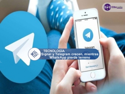 Las aplicaciones de mensajería Signal y Telegram crecen, mientras WhatsApp pierde terreno