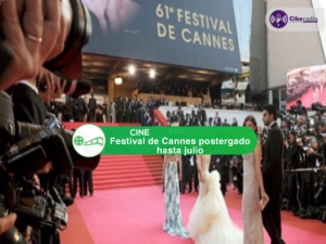 Festival de Cannes postergado hasta julio