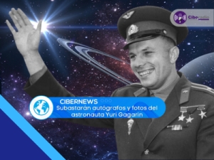 Subastarán autógrafos y fotos del astronauta Yuri Gagarin