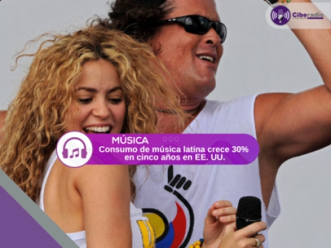 Consumo de música latina crece 30 % en cinco años en EE. UU.