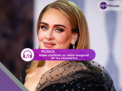 Adele confirmó su retiro temporal de los escenarios
