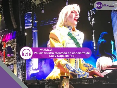 Policía frustró atentado en concierto de Lady 